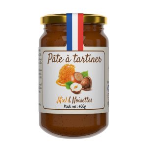 Pâte à tartiner miel et noisettes